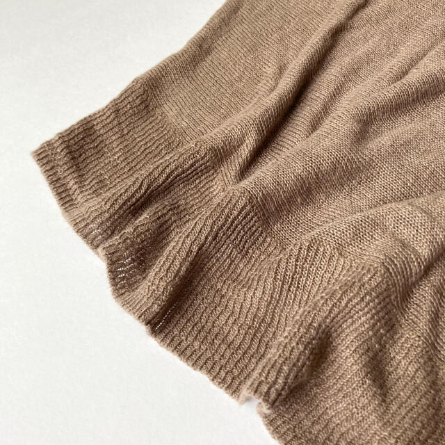 美品✨ドゥーズィエムクラス Linen ポンチョ 麻 サマーニット プルオーバー 5