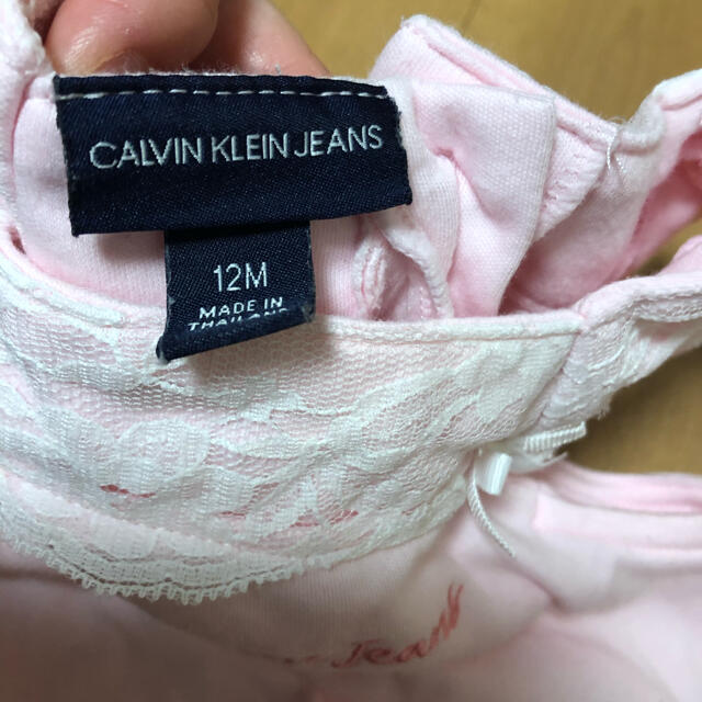 Calvin Klein(カルバンクライン)のカルバンクライン ワンピース ロンパース キッズ/ベビー/マタニティのベビー服(~85cm)(ロンパース)の商品写真