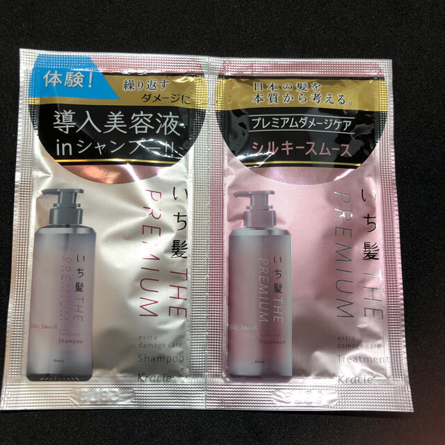 いち髪(イチカミ)のいち髪 THE PREMIUM シャンプートリートメント コスメ/美容のヘアケア/スタイリング(シャンプー)の商品写真