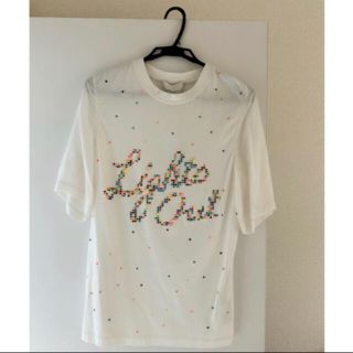 スリーワンフィリップリム(3.1 Phillip Lim)のフィリップリム♡ビーズtシャツ(Tシャツ(半袖/袖なし))