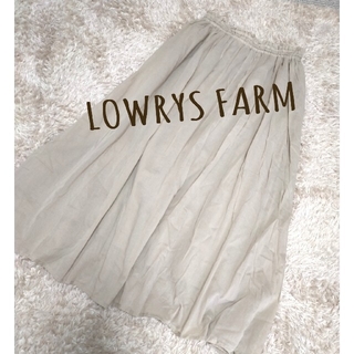 ローリーズファーム(LOWRYS FARM)のLOWRYS FARM♡コットンロングスカート(ロングスカート)