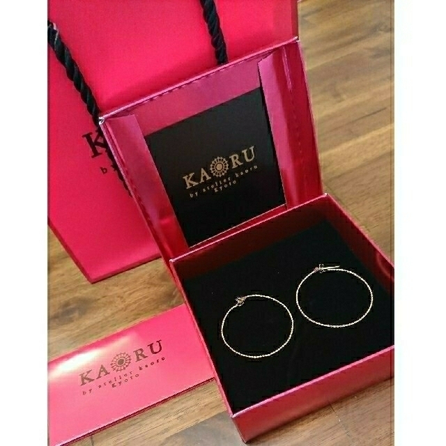  7,774円土日限定♡KAORU♡フープピアス K18