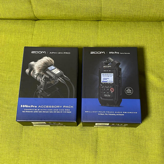 I hi様専用】ZOOM H4n Pro BLK アクセサリーパック付 I hi様専用】ZOOM H4n Pro BLK アクセサリーパック付