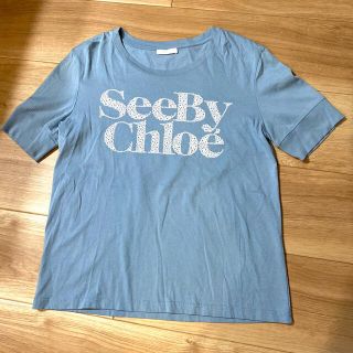 シーバイクロエ(SEE BY CHLOE)のSEE BY CHLOE  トップス  tシャツ 大きいサイズ(Tシャツ(半袖/袖なし))