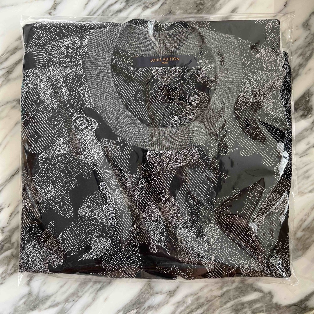 ルイヴィトン 迷彩 ジャカード Tシャツ