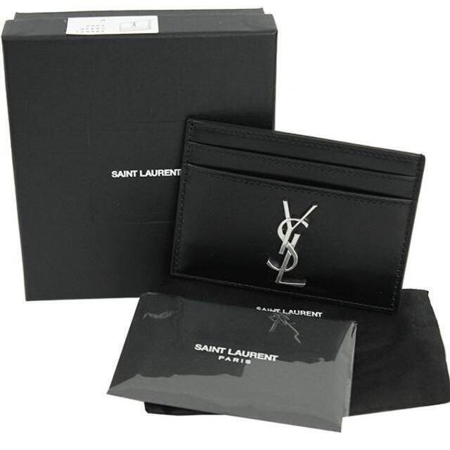 在庫最新作 Saint Laurent - SAINT LAURENT カードケース メンズ ブラック 新品 レザー4610の通販 by ACROSS～アクロス～｜サンローランならラクマ 高品質お得