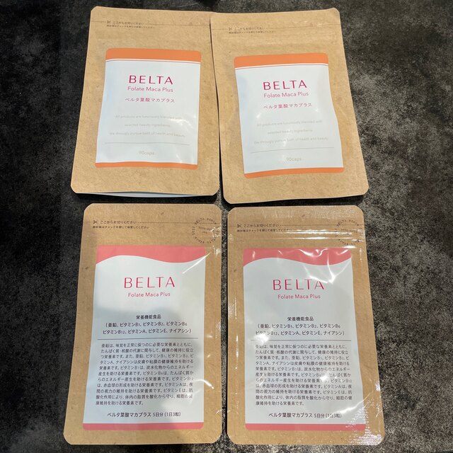 BELTA ベルタ 葉酸 マカプラス 90粒 30日分+5日分の4個セット