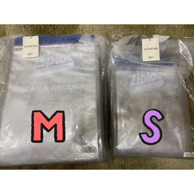 Ziploc × DEAN & DELUCA × BEAMS バッグ　S M