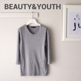 ビューティアンドユースユナイテッドアローズ(BEAUTY&YOUTH UNITED ARROWS)のBEAUTY&YOUTH 浅Vネックカットソー(カットソー(長袖/七分))