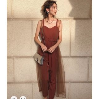 アメリヴィンテージ(Ameri VINTAGE)のAmeri vintage  FLUTTER ROMPERS(オールインワン)