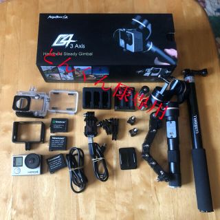 ゴープロ(GoPro)のGoPro4 silver セット(コンパクトデジタルカメラ)