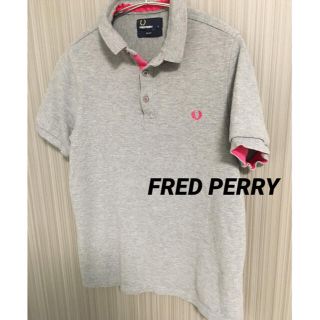 フレッドペリー(FRED PERRY)の 【定番】フレッドペリー  fredperry 半袖　ポロシャツ　グレー(ポロシャツ)