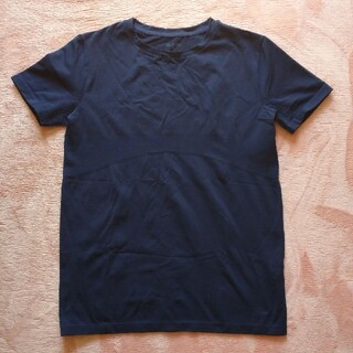 ジーユー(GU)のGU sports  Tシャツ 紺 フィットネス ランニング(Tシャツ(半袖/袖なし))