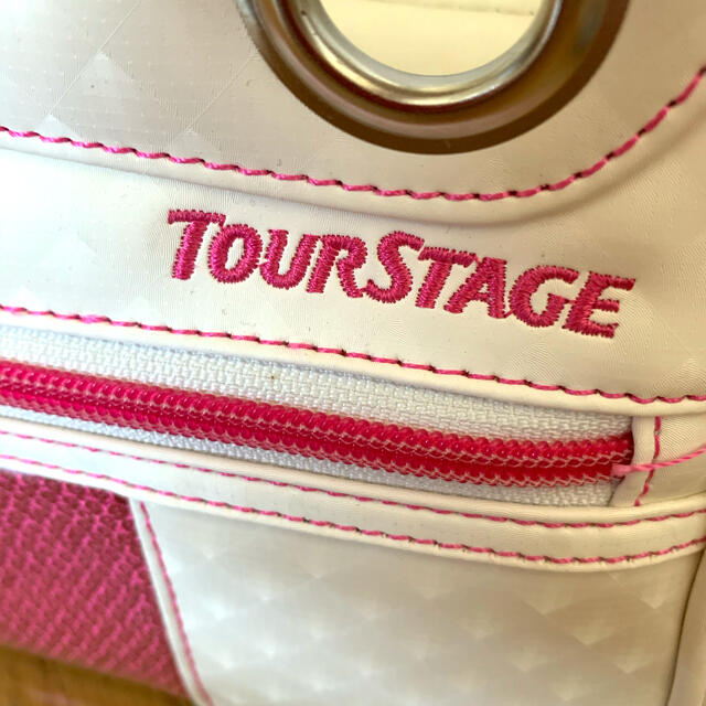 TOURSTAGE(ツアーステージ)のお値下！未使用品TOUR STAGEミニバッグ スポーツ/アウトドアのゴルフ(バッグ)の商品写真