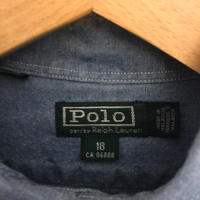 POLO RALPH LAUREN(ポロラルフローレン)の☆POLO by RalphLauren シャンブレーシャツ レディースのトップス(シャツ/ブラウス(長袖/七分))の商品写真