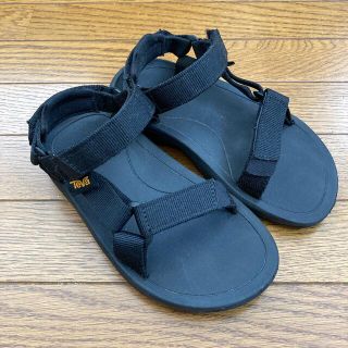 テバ(Teva)のモカ様専用【美品】teva ハリケーンXLT2 キッズ　18センチ　黒(サンダル)