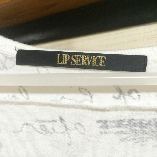 LIP SERVICE(リップサービス)のLIP SERVICE  七分丈ロンＴ レディースのトップス(Tシャツ(長袖/七分))の商品写真