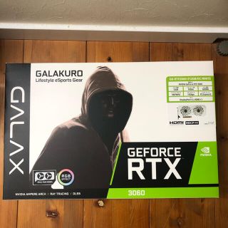 玄人志向 NVIDIA GeForce RTX3060搭載 グラフィックボード (PCパーツ)