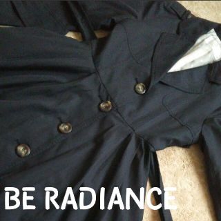 ビーラディエンス(BE RADIANCE)の❥美スタイル❥BE RADIANCE 黒リボン コート(トレンチコート)