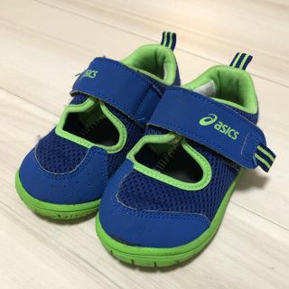 アシックス(asics)のサンダル　アシックス　１４センチ　美品(サンダル)