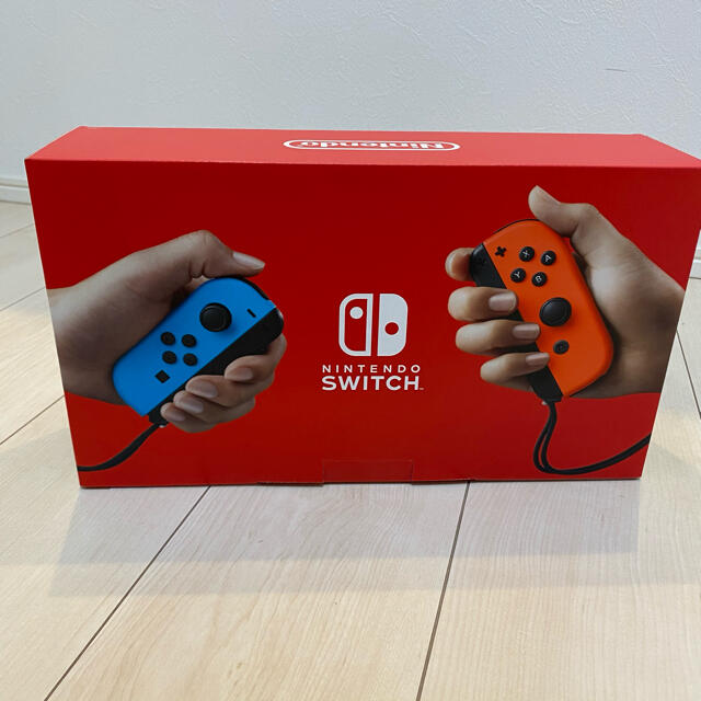 【新品】Nintendo Switch 任天堂スイッチ本体　ネオンレッド・ブルー