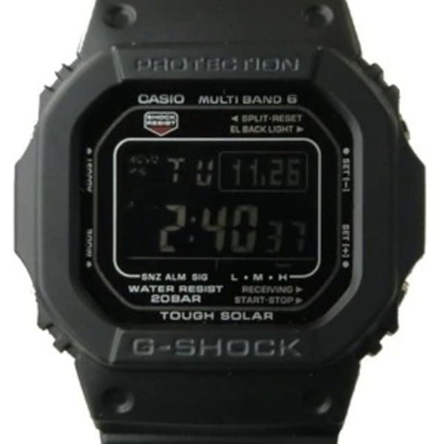 G-SHOCK(ジーショック)のG-SHOCK マルチバンド 6 電波ソーラーGW-M5610-1BJF メンズの時計(腕時計(デジタル))の商品写真