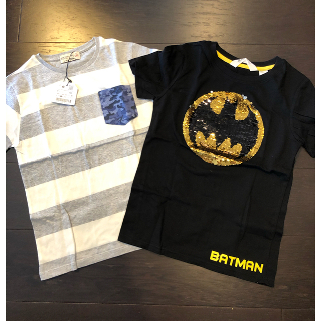 ZARA KIDS(ザラキッズ)の新品ZARA H&M Tシャツ122 キッズ/ベビー/マタニティのキッズ服男の子用(90cm~)(Tシャツ/カットソー)の商品写真