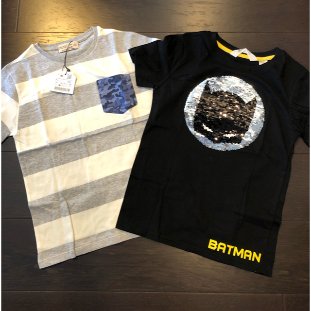 ZARA KIDS(ザラキッズ)の新品ZARA H&M Tシャツ122 キッズ/ベビー/マタニティのキッズ服男の子用(90cm~)(Tシャツ/カットソー)の商品写真