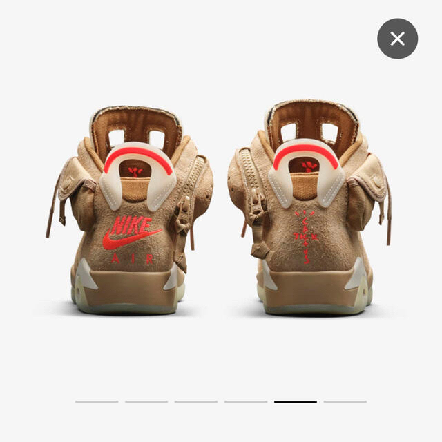 NIKE(ナイキ)のNIKE  Travis Scott AIR JORDAN 6 RETRO 新品 レディースの靴/シューズ(スニーカー)の商品写真