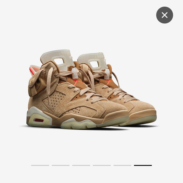 NIKE(ナイキ)のNIKE  Travis Scott AIR JORDAN 6 RETRO 新品 レディースの靴/シューズ(スニーカー)の商品写真