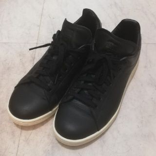 アディダス(adidas)のアディダス adidas スタンスミス スニーカー ブラック 26cm(スニーカー)