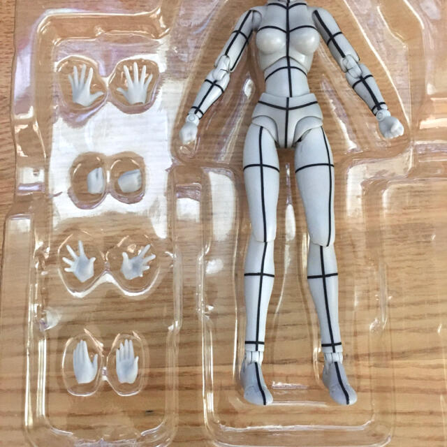 SHFiguarts Body-kun -Wireframe- (Gray Color Ver.)