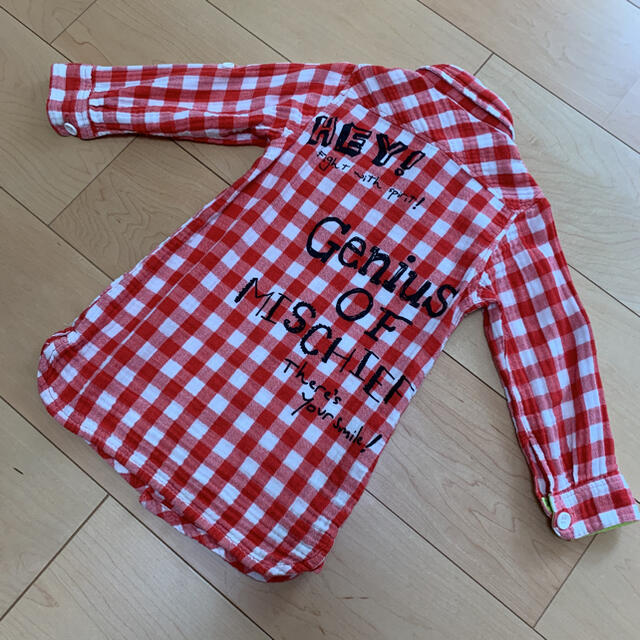 JUNK STORE(ジャンクストアー)のワンピース　100サイズ キッズ/ベビー/マタニティのキッズ服女の子用(90cm~)(ワンピース)の商品写真