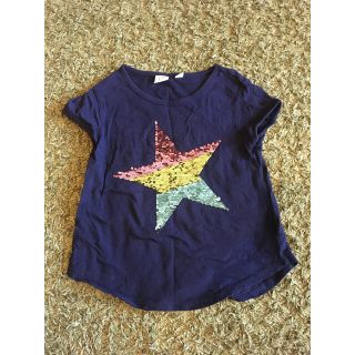 ギャップキッズ(GAP Kids)のGap スパンコールTシャツ　120(Tシャツ/カットソー)