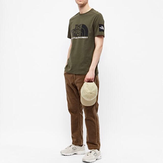 THE NORTH FACE(ザノースフェイス)のモスグリーン♪ノースフェイス ファイン アルパイン Tシャツ EU XXL ~ メンズのトップス(Tシャツ/カットソー(半袖/袖なし))の商品写真