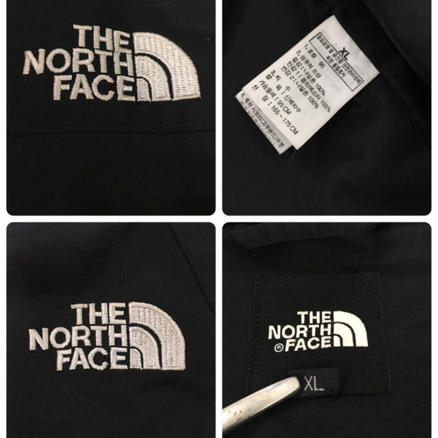 THE NORTH FACE(ザノースフェイス)の良品！ノースフェイスレディースブラックマウンテンパーカー レディースのジャケット/アウター(ナイロンジャケット)の商品写真