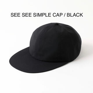 ワンエルディーケーセレクト(1LDK SELECT)のSEE SEE SIMPLE CAP BLACK(キャップ)