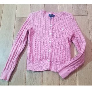 ポロラルフローレン(POLO RALPH LAUREN)のGWお値下げ可能🙆‍♀RALPH LAURENで購入♡可愛いピンクカーディガン(カーディガン)