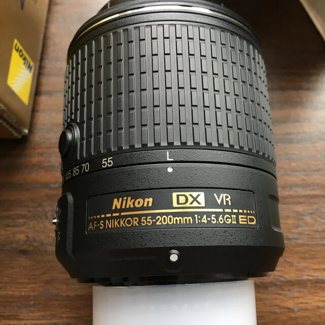 Nikon(ニコン)のNikon レンズ DX NIKKOR 55-200mm ED VR II スマホ/家電/カメラのカメラ(レンズ(ズーム))の商品写真