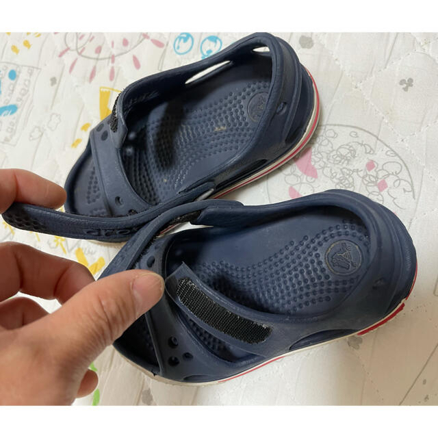 CROSS(クロス)のcrocs クロックス　サンダル　13cm キッズ/ベビー/マタニティのベビー靴/シューズ(~14cm)(サンダル)の商品写真