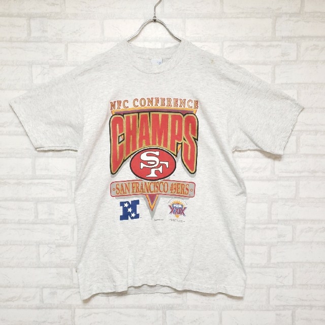 《値引き中》NFL サンフランシスコ49ers 90s アメフトTシャツ 2XL 1