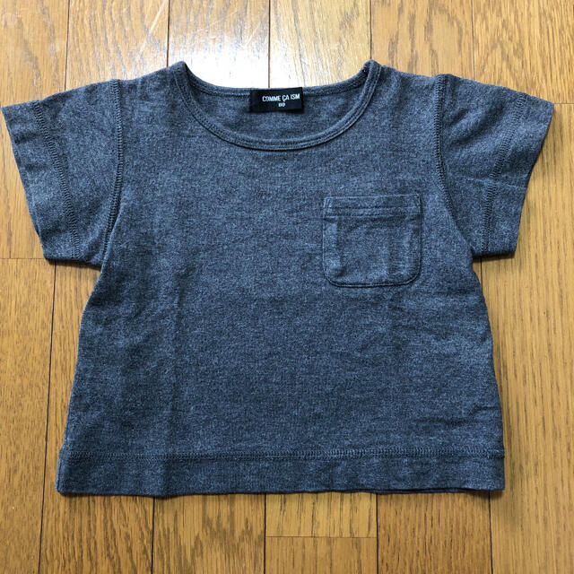 COMME CA ISM(コムサイズム)の Tシャツ　半袖　80 キッズ/ベビー/マタニティのベビー服(~85cm)(Ｔシャツ)の商品写真