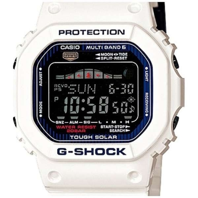 G-SHOCK(ジーショック)の G-SHOCKG-LIDE 電波ソーラーホワイト GWX-5600C-7JF  メンズの時計(腕時計(デジタル))の商品写真