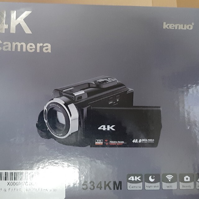 4K Kenuo ビデオカメラ
