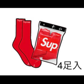 シュプリーム(Supreme)のSupreme Hanes Crew Socks （4pack）(ソックス)