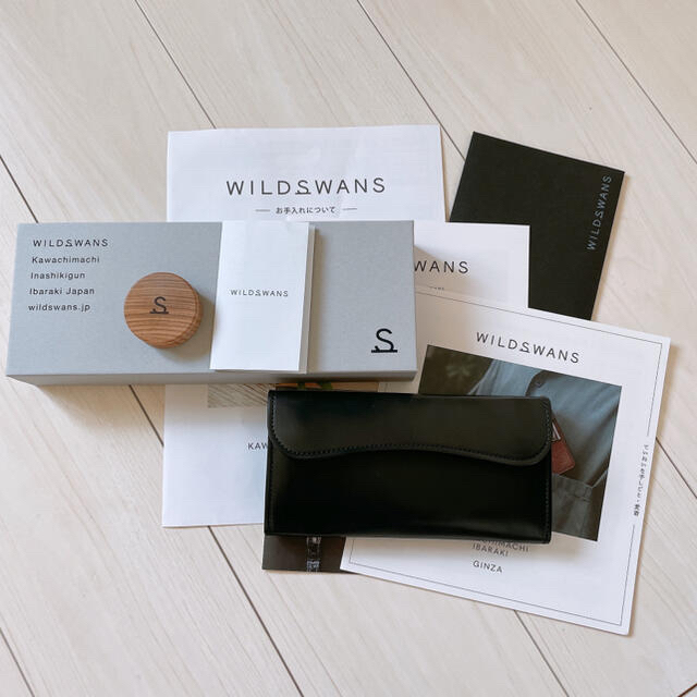 WILDSWANS シェルコードバン WAVE 新品未使用 メンズのファッション小物(長財布)の商品写真