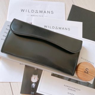 WILDSWANS シェルコードバン WAVE 新品未使用(長財布)