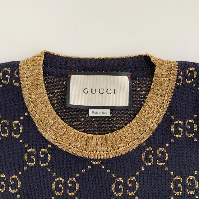 Gucci(グッチ)のソニー様専用　入手困難 Ｌサイズ 新品❗️GUCCI グッチコットン　 レディースのトップス(ニット/セーター)の商品写真