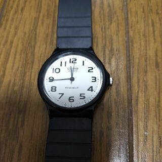 カシオ(CASIO)の（美品！電池新品！）カシオ MQ-24 メンズ腕時計 カシオスタンダード(腕時計(アナログ))