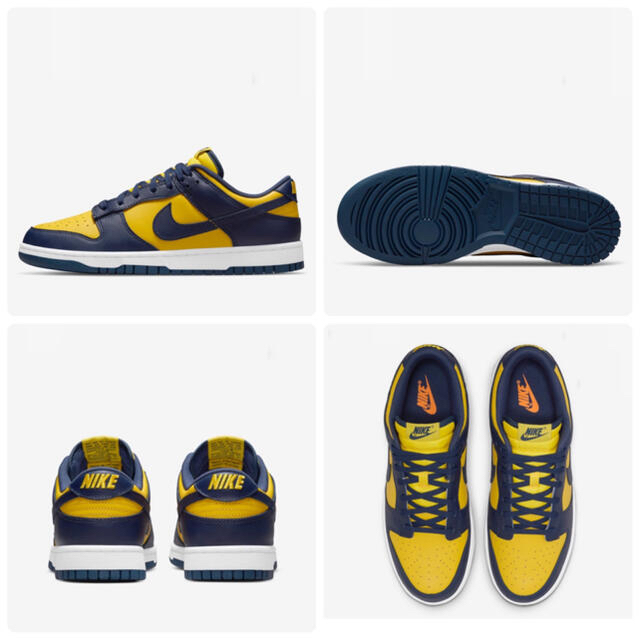 NIKE(ナイキ)の【27.5】NIKE Dunk Low Michigan メンズの靴/シューズ(スニーカー)の商品写真